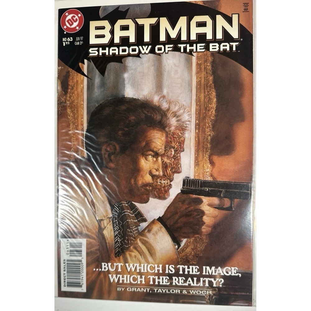Batman Shadow of the Bat 63 DC Comics Two Face June 1997 1st Print Modern Age